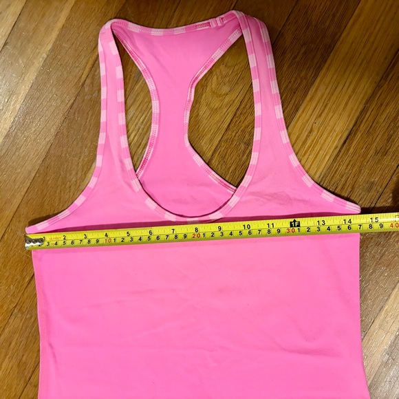 Lululemon athletica Pink Fitted Racerback Tank Top - Picture 4 of 6